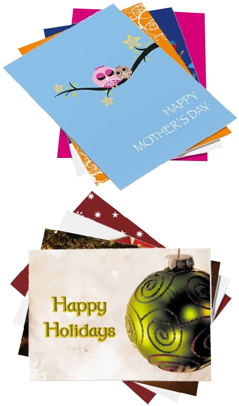 Greeting Cards and Note Cards<br></noscript>(5x7 Folded Size)