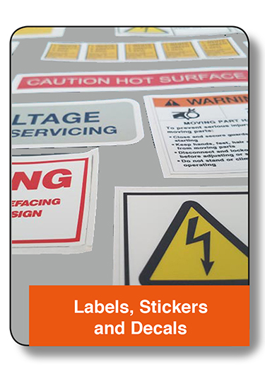Labels, Stickers & Decals